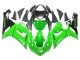 Carénages Moto Kawasaki ZX6R 2005-2006 - Vert Noir Ninja