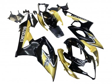 Carénages Moto Suzuki GSXR 1000 2005-2006 - Noir Or