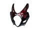 Carénages Moto Suzuki GSXR 1000 2007-2008 - Noir Rouge Flamme
