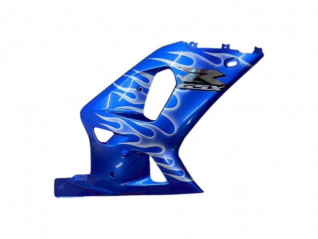 Carénages Moto Suzuki GSXR 600 / GSXR 750 2001-2003 - Bleu Blanc Flamme