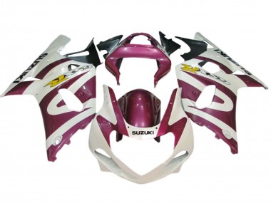 Carénages Moto Suzuki GSXR 600 / GSXR 750 2001-2003 - Blanc Rose Jaune
