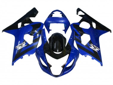 Kits Carénage Moto Suzuki GSXR 600 / GSXR 750 2004-2005 - Bleu Noir