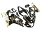 Carénages Moto Suzuki GSXR 600 / GSXR 750 2004-2005 - Noir Brillant Or Corona