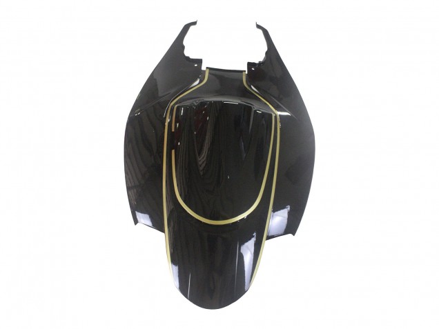 Carénages Moto Suzuki GSXR 600 / GSXR 750 2006-2007 - Noir Brillant Or Bande