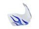 Carénages Moto Suzuki GSXR 600 / GSXR 750 2006-2007 - Blanc Bleu Flamme
