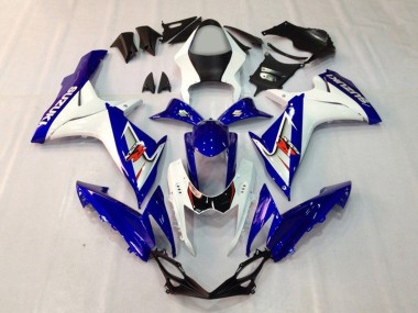 Carénages Moto Suzuki GSXR 600 / GSXR 750 2011-2024 - Bleu Blanc