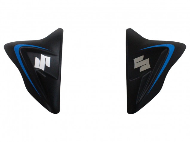 Carénage Moto Suzuki GSXR 600 / GSXR 750 2011-2024 - Bleu Noir Mat
