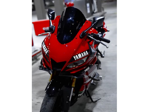 Carénages Moto Yamaha YZF R3/R25 2019-2021 - Rouge Foncé Blanc Argent Noir Valsir