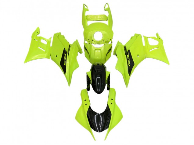 Carénages Moto Yamaha YZF R3/R25 2019-2021 - Vert Néon Noir