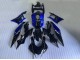 Carénages Moto Yamaha YZF R3/R25 2022-2024 - Bleu Noir Brillant