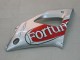 Carénages Moto Yamaha YZF 1000 R1 2000-2001 - Argent Rouge Fortuna Motul