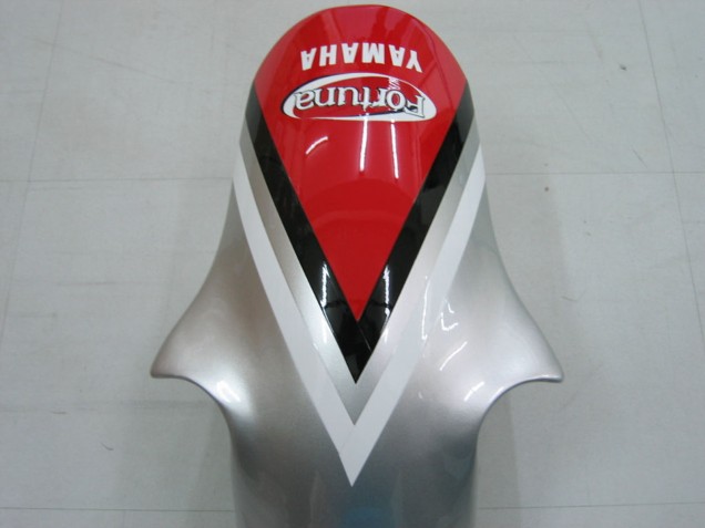 Carénages Moto Yamaha YZF 1000 R1 2000-2001 - Argent Rouge Fortuna Motul