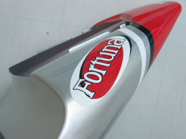 Carénages Moto Yamaha YZF 1000 R1 2000-2001 - Argent Rouge Fortuna Motul