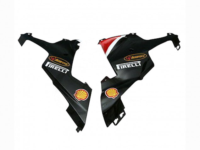 Carénages Moto Yamaha YZF 1000 R1 2002-2003 - Rouge Argent Noir Santander