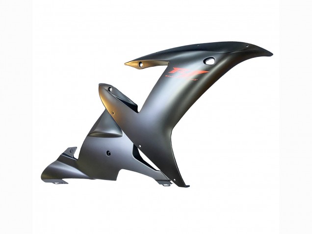 Carénages Moto Yamaha YZF 1000 R1 2002-2003 - Noir Mat Rouge