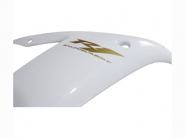 Carénages Moto Yamaha YZF 1000 R1 2002-2003 - Blanc Or Décalque