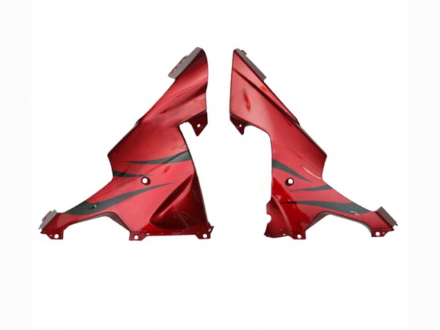Carénages Moto Yamaha YZF 1000 R1 2002-2003 - Rouge Noir Flamme