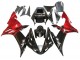 Carénages Moto Yamaha YZF 1000 R1 2002-2003 - Noir Brillant Rouge Flamme
