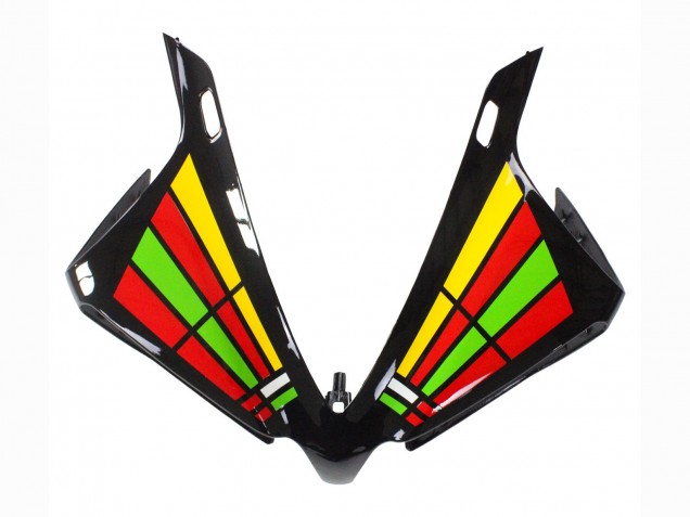 Carénages Moto Yamaha YZF 1000 R1 2012-2014 - Noir Brillant Jaune Vert Bleu Rouge Roue Chromatique