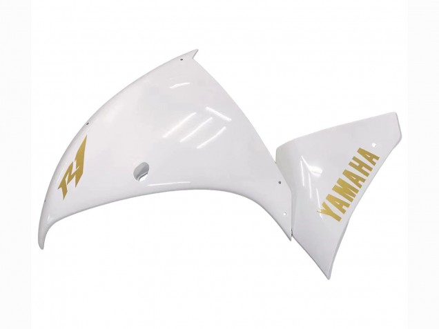 Carénages Moto Yamaha YZF 1000 R1 2012-2014 - Blanc Or Décalque