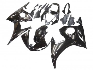 Carénages Moto Yamaha YZF R6 2003-2004 - Noir Brillant