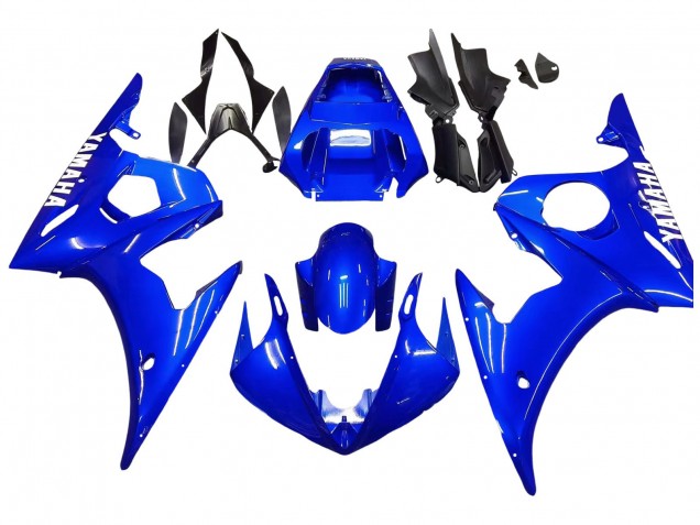 Carénages Moto Yamaha YZF 600 R6 2005 - Bleu