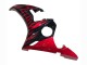 Carénages Moto Yamaha YZF 600 R6 2005 - Noir Rouge Flamme