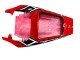 Carénages Moto Yamaha YZF 600 R6 2005 - Blanc Rouge Noir Brillant