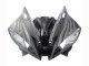 Carénages Moto Yamaha YZF 600 R6 2006-2007 - Noir Mat Argent Flamme