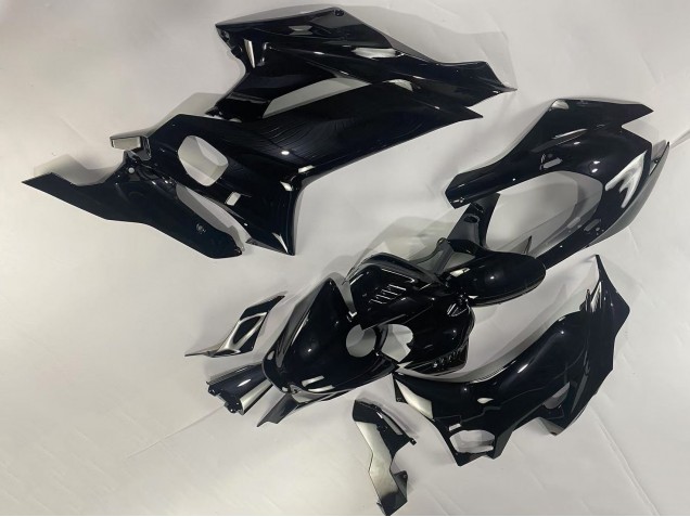 Carénages Moto Yamaha YZF 600 R6 2017-2023 - Noir Brillant