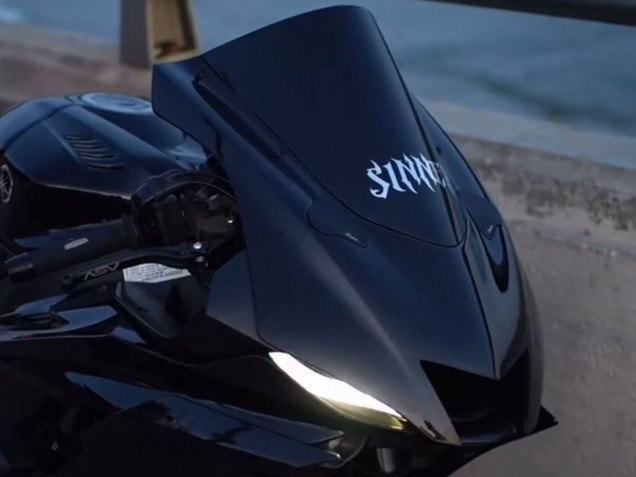 Carénages Moto Yamaha YZF 600 R6 2017-2023 - Noir Brillant
