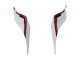 Carénages Moto Yamaha YZF 600 R6 2017-2023 - Blanc Rouge Noir