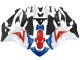 Carénages Moto Honda CBR250RR 2011-2015 - Blanc Rouge Bleu Clair