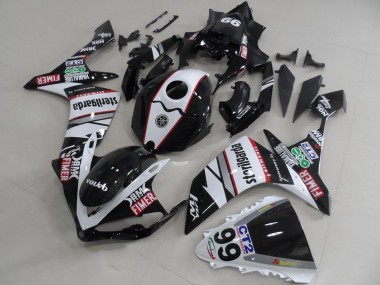 Carénages Moto Yamaha YZF R1 2007-2008 - Blanc Noir Rouge Volvo Fimer Sterilgarda
