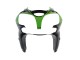 Carénages Moto Kawasaki ZX9R 2000-2001 - Vert Noir Playboy DENSO