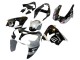 Carénages Moto Kawasaki ZX9R 2002-2003 - Argent Noir Brillant Monstre Elf