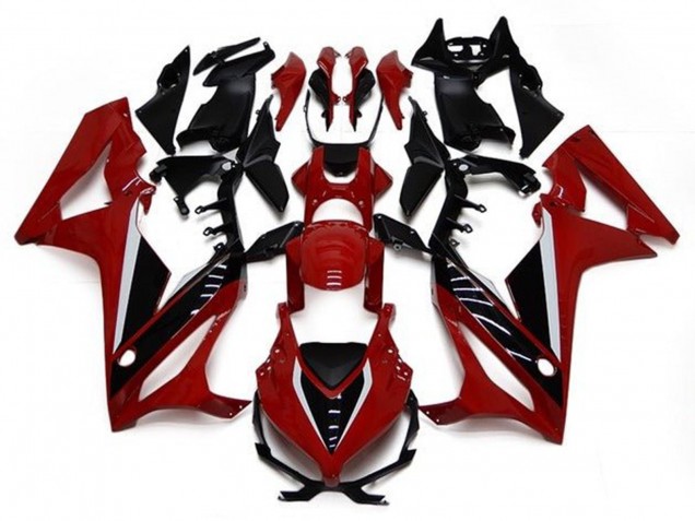 Carénages Moto Honda CBR650R 2019-2020 - Rouge Blanc Noir Brillant