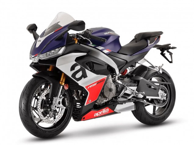 Carénages Moto Aprilia RS660 2020-2024 - Bleu Mat Blanc Rouge
