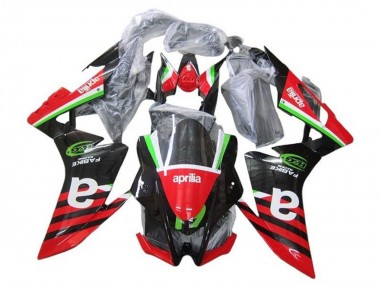 Carénages Moto Aprilia RSV4 1000 2016-2020 - Rouge Noir Vert Bande