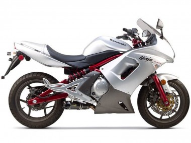 Carénages Moto Kawasaki Ninja 650 EX650 2006-2008 - Argent Noir Rouge