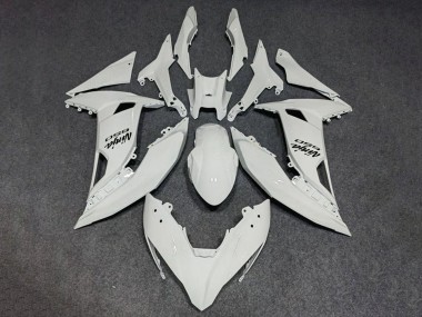 Carénages Moto Kawasaki Ninja 650 EX650 2017-2019 - Blanc Noir