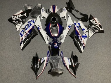 Carénages Moto BMW S1000RR 2015-2016 - Blanc Bleu Noir Tyco