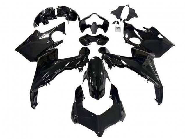 Carénages Moto Ducati Panigale V4 V4S 2018-2019 - Noir Brillant