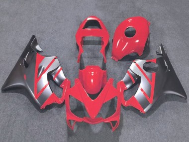 Carénage Moto Honda CBR600 F4i 2001-2003 - Argent Rouge
