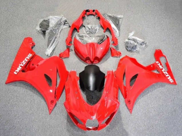 Carénages Moto Suzuki GSXR1000 2017-2025 - Rouge Blanc Noir Mat