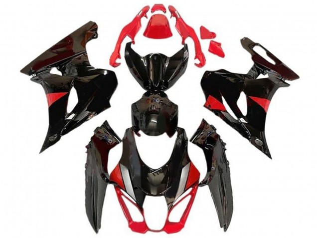 Carénages Moto Suzuki GSXR1000 2017-2025 - Noir Rouge Gris