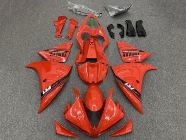 Carénages Moto Yamaha YZF 1000 R1 2012-2014 - Rouge Noir