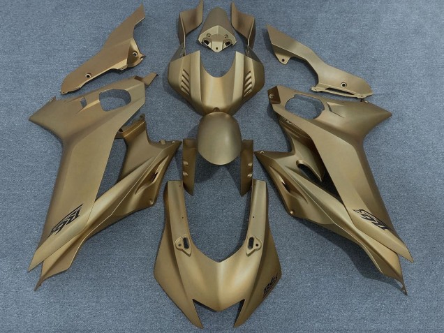 Carénages Moto Yamaha YZF R6 2017-2023 - Or Mat