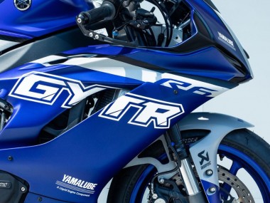 Carénages Moto Yamaha YZF R6 2017-2023 - Bleu Argent GYTR
