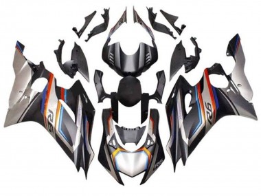 Carénages Moto Yamaha YZF R6 2017-2023 - Argent Gris Orange Bleu